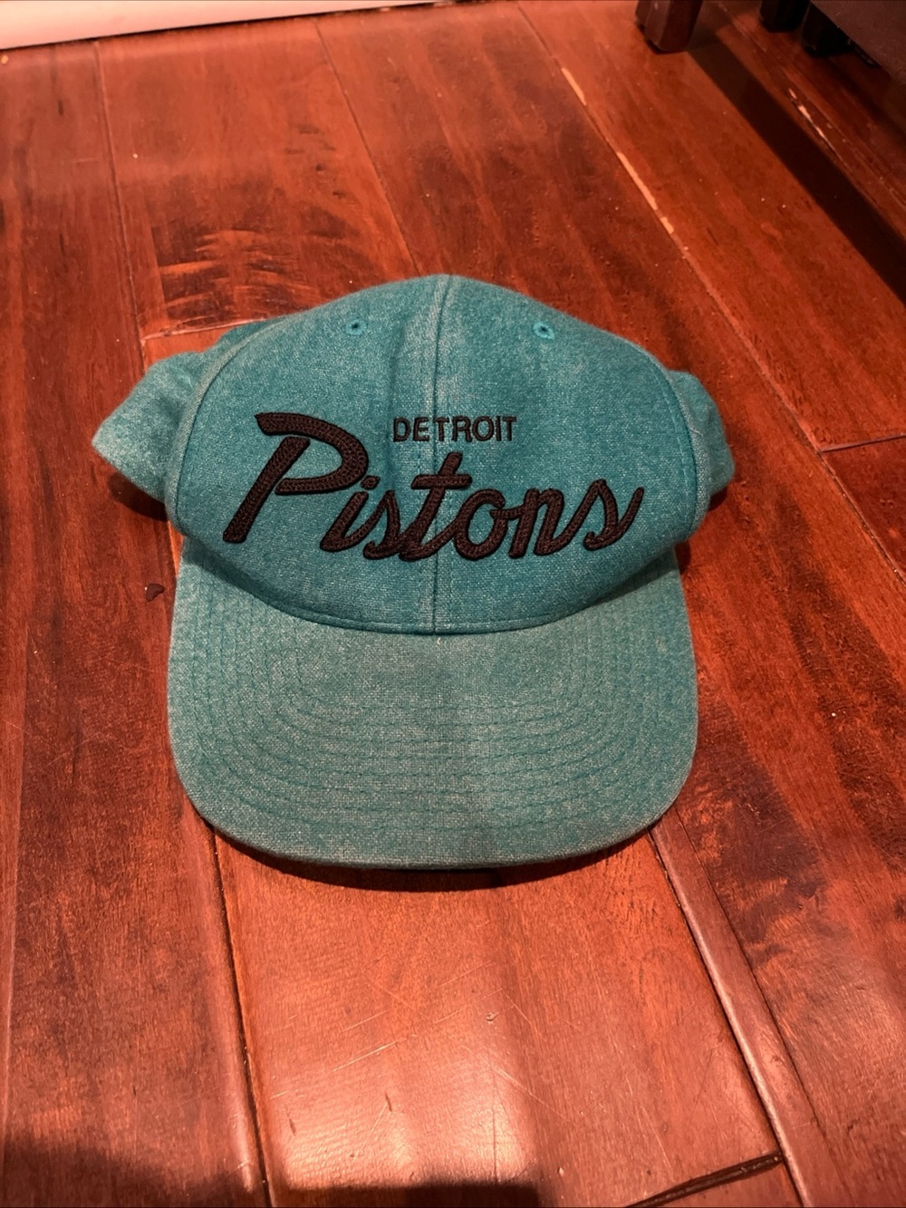 Mitchell & Ness Teal and Green Snapback Hat
